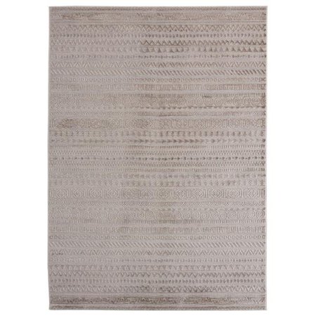 UNITED WEAVERS OF AMERICA United Weavers of America 2601 10791 58 Cascades Yamsay Wheat Area Rectangle Rug; 5 ft. 3 in. x 7 ft. 2 in. 2601 10791 58